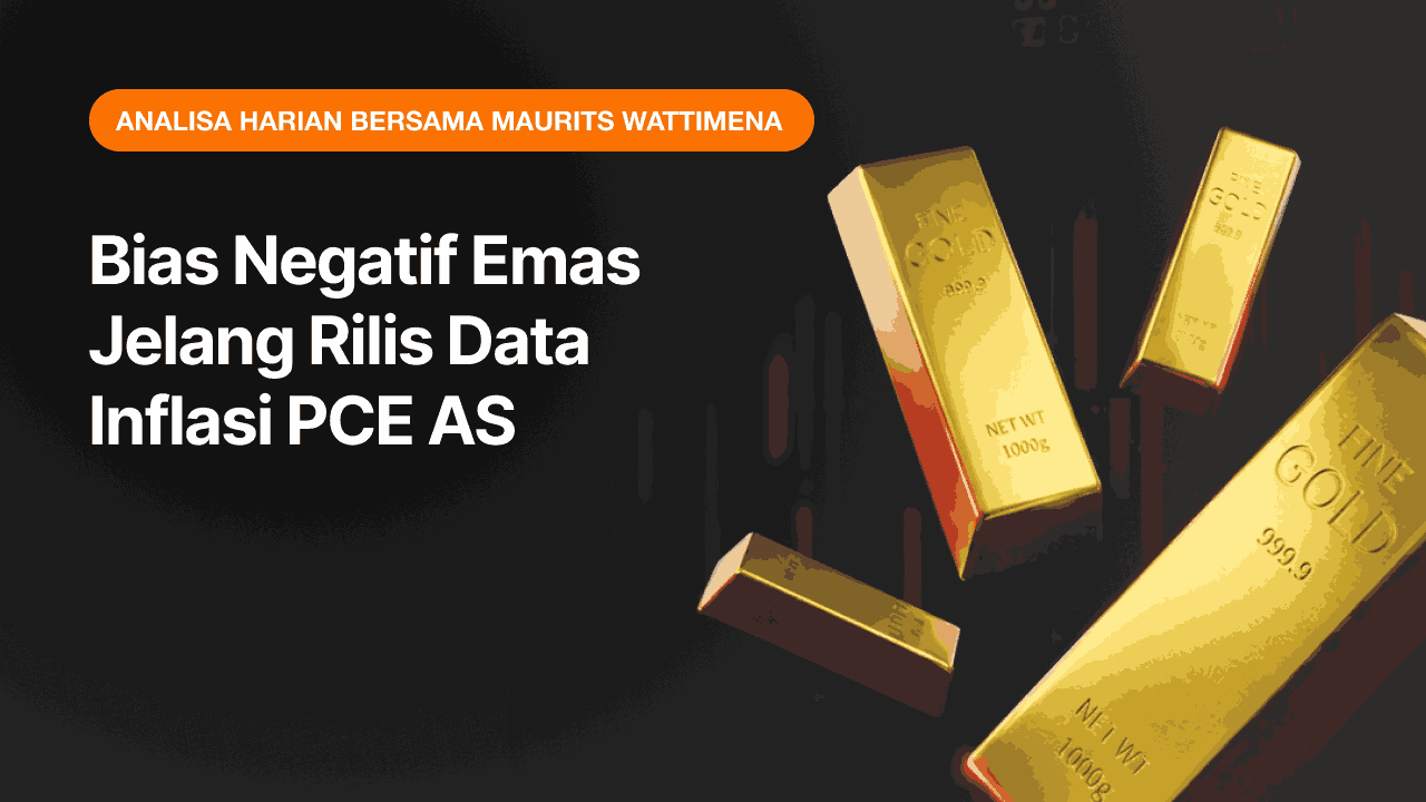 Bias Negatif Emas Jelang Rilis Data Inflasi PCE AS