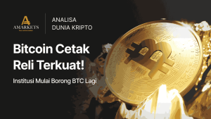 Bitcoin Cetak Reli Terkuat! Institusi Mulai Borong BTC Lagi