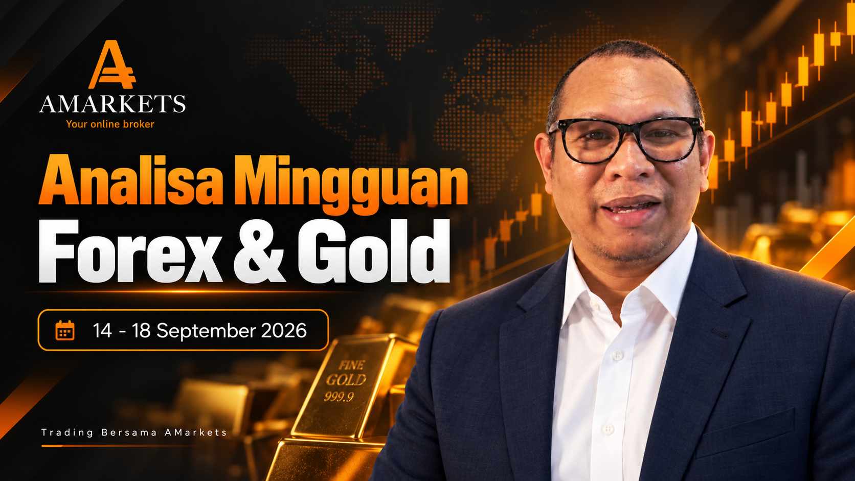 Prediksi Mingguan Forex & Gold 14 – 18 September 2026