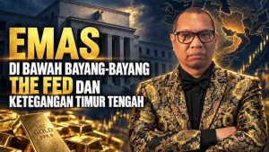 Emas di Bawah Bayang-Bayang The Fed dan Ketegangan Timur Tengah