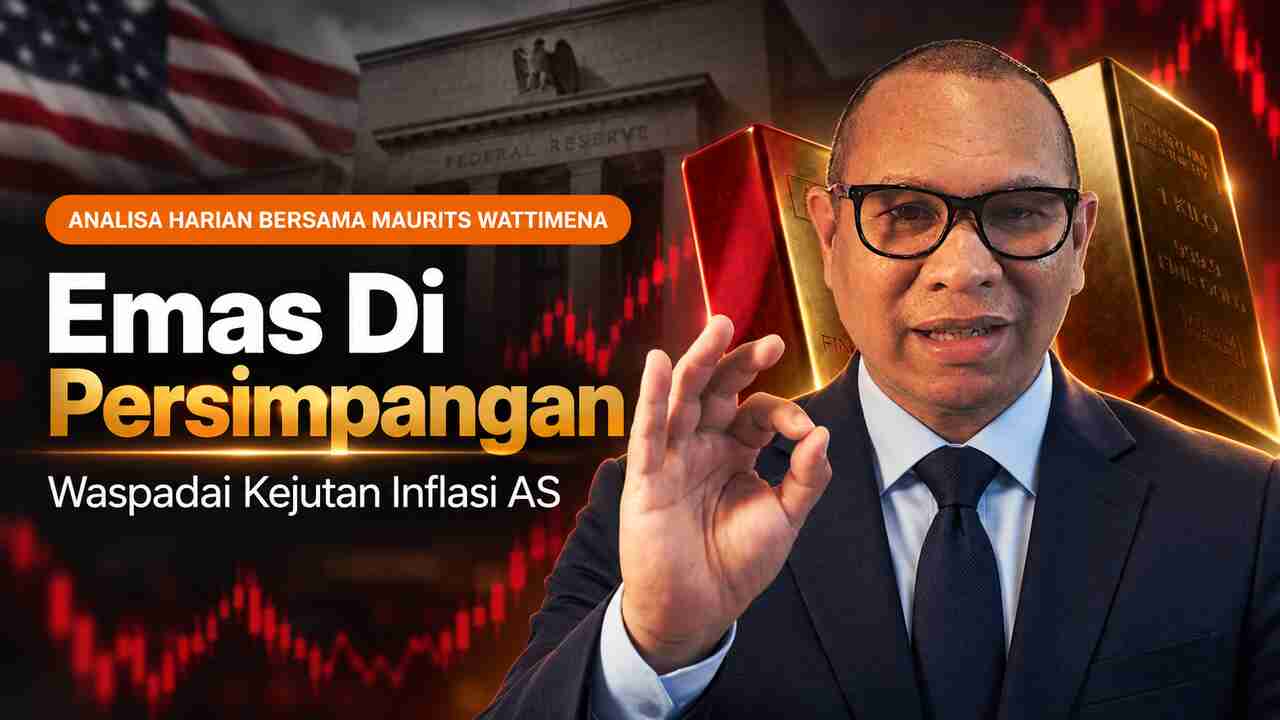 Emas Di Persimpangan: Waspadai Kejutan Inflasi AS