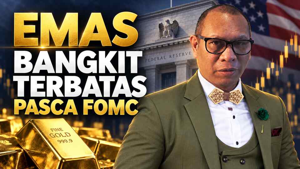 Emas Bangkit Terbatas Pasca FOMC