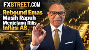Rebound Emas Masih Rapuh Menjelang Rilis Inflasi AS